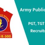 AWES Army School TGT PGT PRT Recruitment 2022