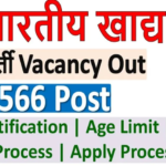 FCI Recruitment 2024 Notification for 33566 Grade 2 & 3 Post